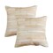 Torino Madrid Cowhide Pillow 18X18 2-Piece Set 100% Indian Cowhide Decor